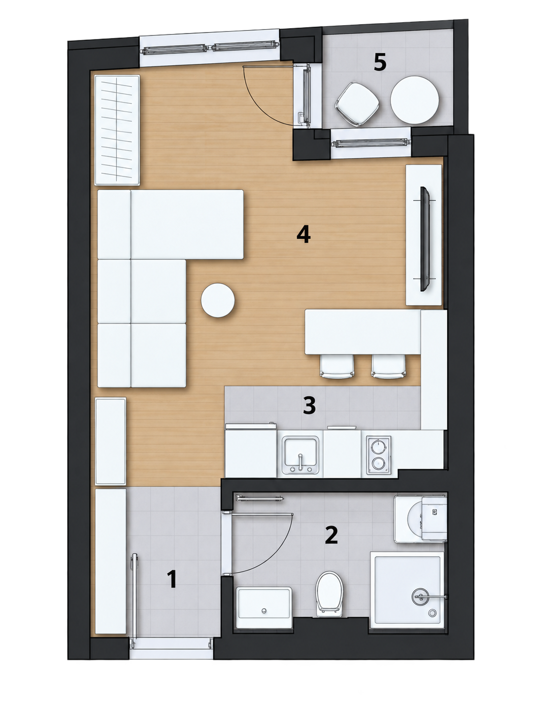 Osnova stana 25