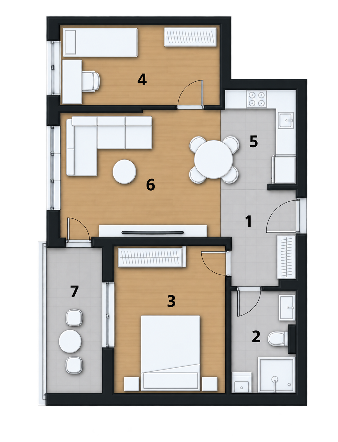 Osnova stana 23
