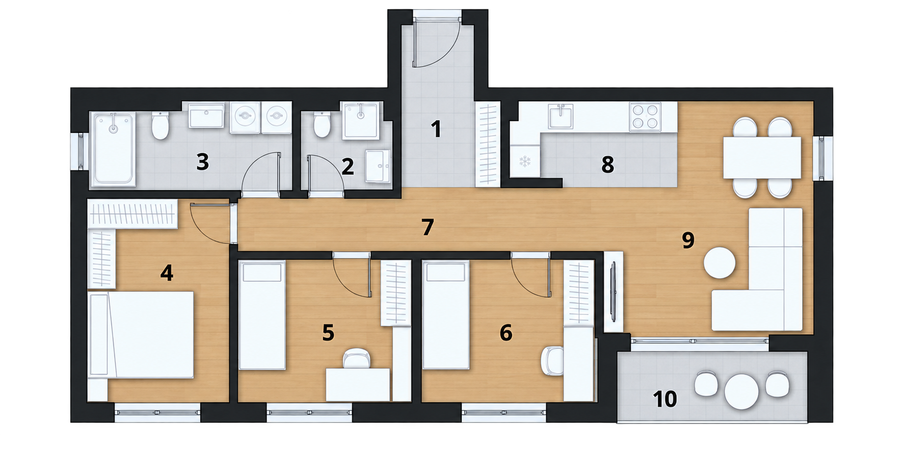 Osnova stana 2